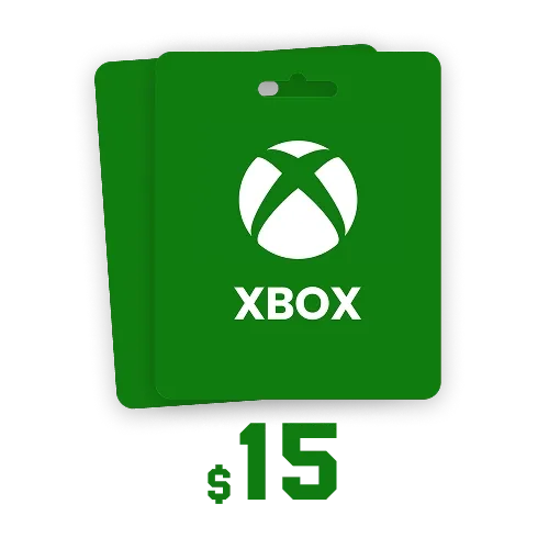 Подарочная карта Xbox (США) на 15 долларов США