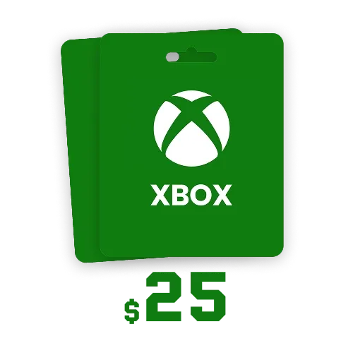 Подарочная карта Xbox (США) 25 USD