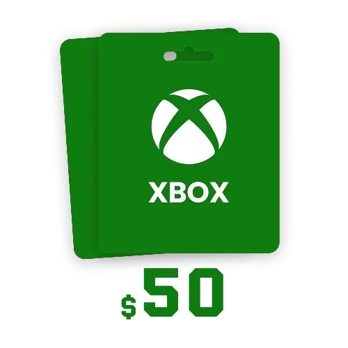 Подарочная карта Xbox (США) на 50 долларов