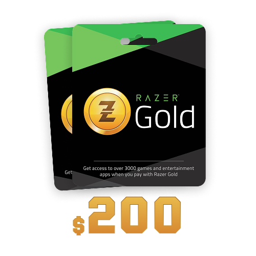 Razer Gold (Global) 200 USD