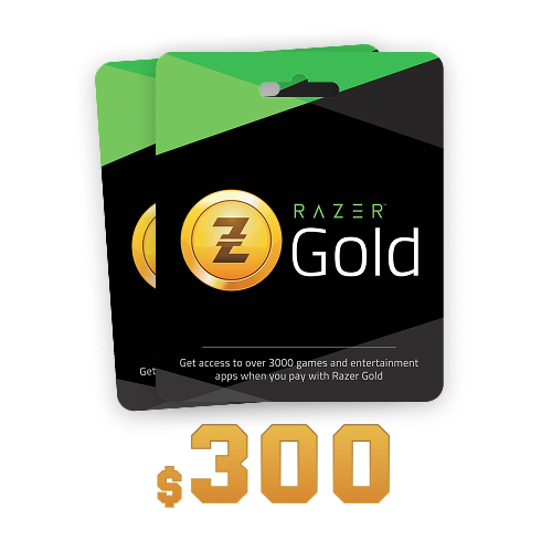 Razer Gold (Global) 300 USD