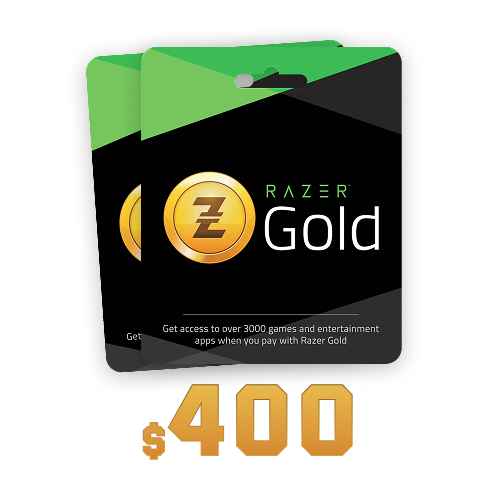 Razer Gold (Global) 400 USD
