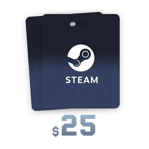 Kad Hadiah Steam (USD)  25 USD