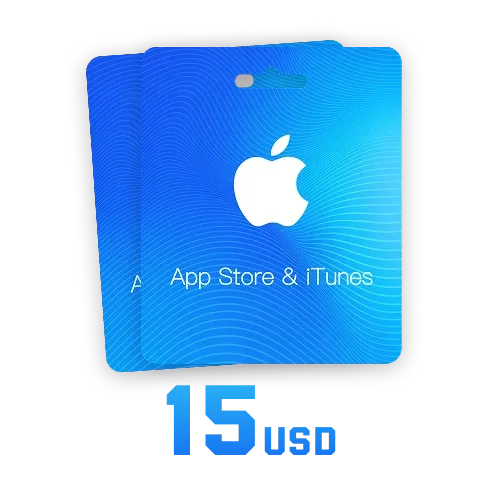 Kad Hadiah Apple (AS) 15 USD