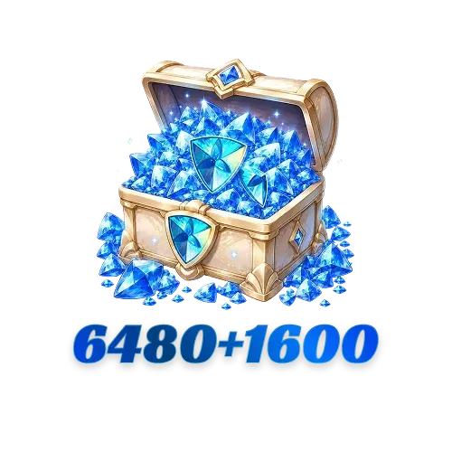New User Exclusive: 6480+1600 Genesis Crystals