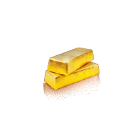 100 lingotes de oro