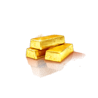 500 lingotes de oro