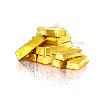 5,000 lingotes de oro